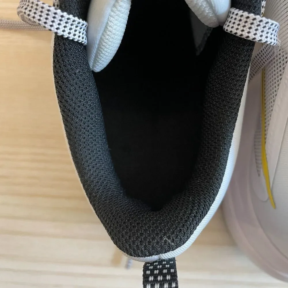 Nike Downshifter 12 Women's Road Running Shoes White‎ Yellow DM0937-102 9.5